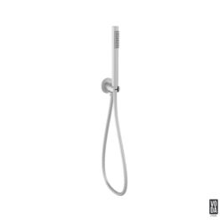 Pure Cylindrical Hand Shower on Bracket Chrome