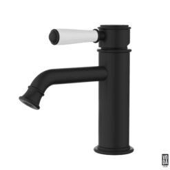 Cambridge Basin mixer with Ceramic Handle Brushed Gold