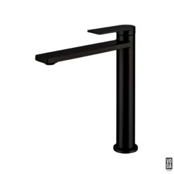 Espresso Tall Basin Mixer Matte Black