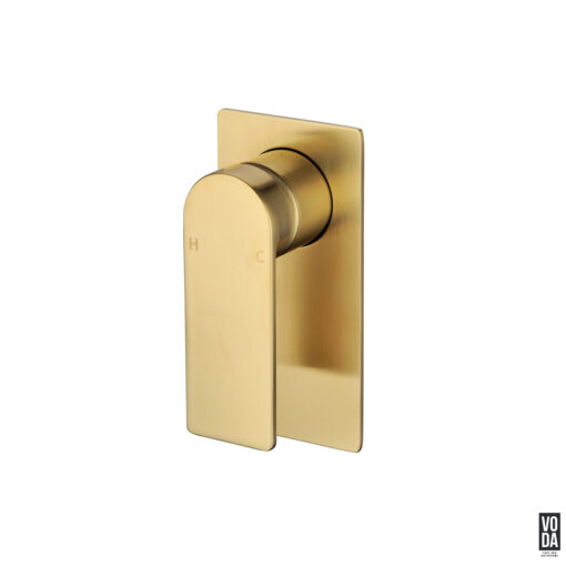 Espresso Shower Mixer Brushed Gold