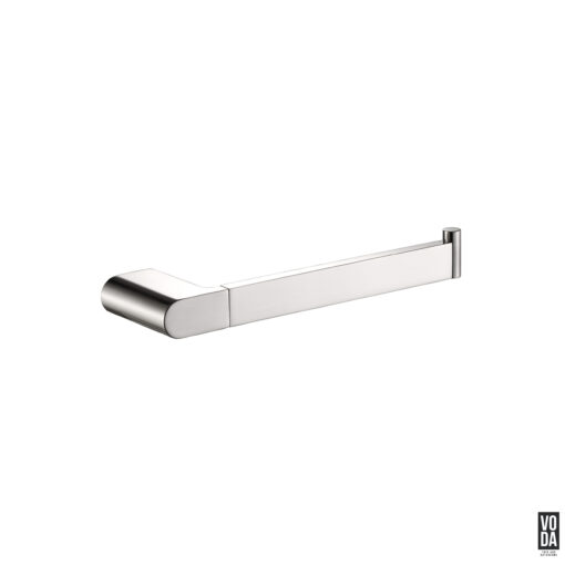 Espresso Hand Towel Bar Brushed Nickel