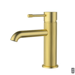 Emerald Basin Mixer Brushed Gold