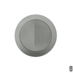 Voda Round Flush Button Brushed Nickel