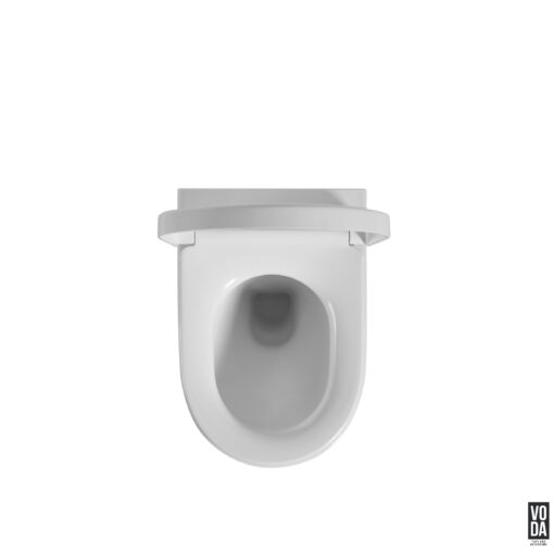 Osaze Rimless Wall Hung Pan Gloss White - Image 4