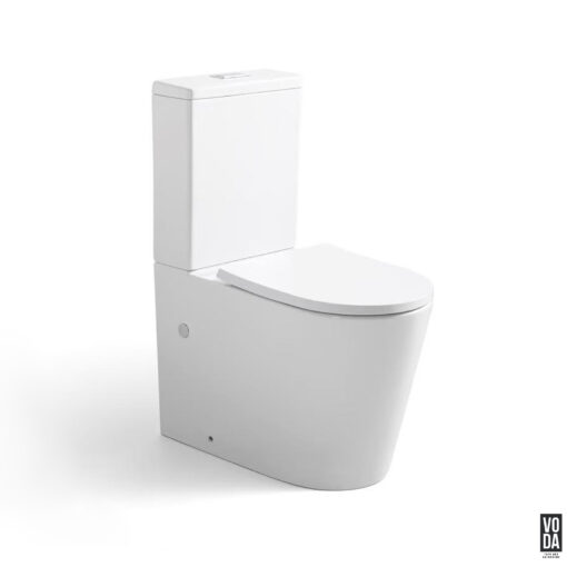 Acadia Full Rimless Wall Faced Toilet Suite