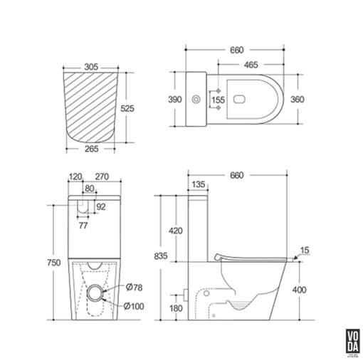 Agena Toilet Suite - Image 2