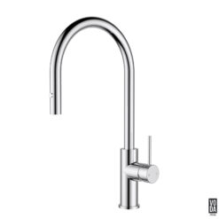 Pure Pull-Out Kitchen Sink Mixer with Veggies Spray Chrome